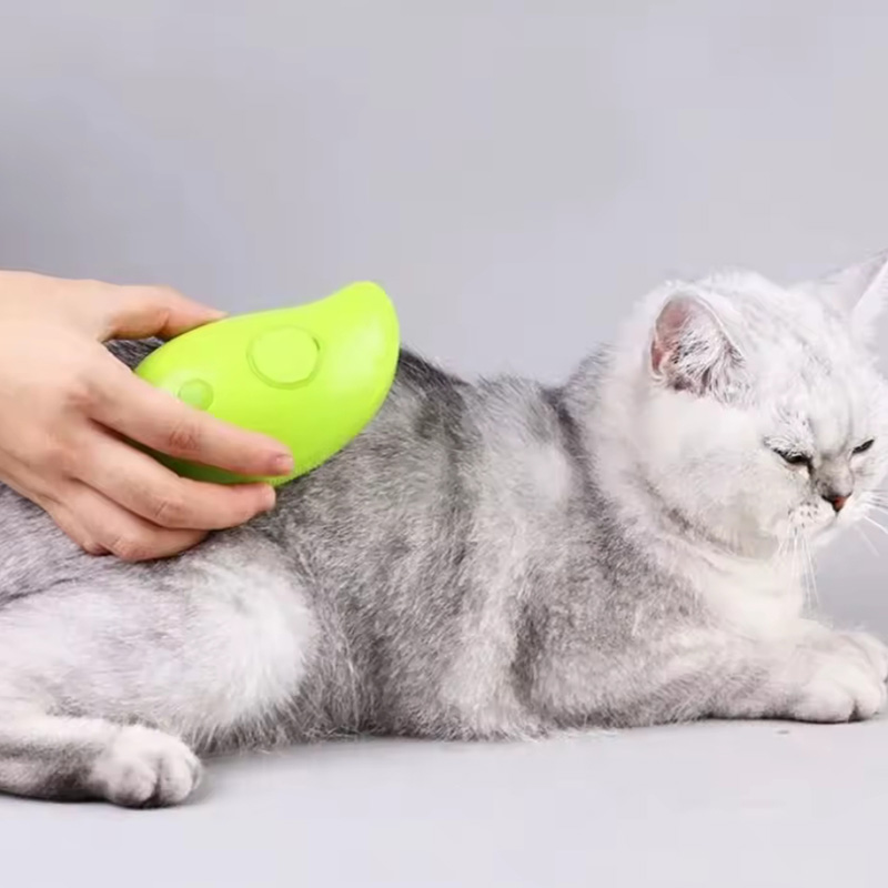 برس بخار سگ و گربه مدل سیلیکونی