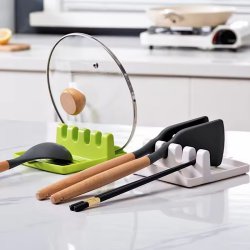 استند دوکاره زیرقاشقی و درب قابلمه بسته 2 عددی