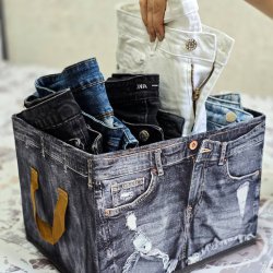 باکس نظم دهنده لباس و شلوار مدل Jeana Box مای هوم